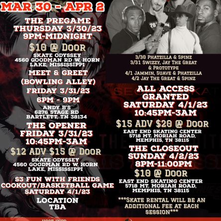 March 30th – April 2 | All Access Granted Sk8 Weekend