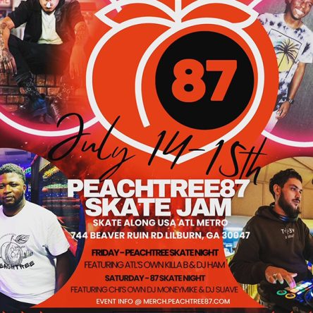 July 14th – 15th | 2nd Annual Peachtree87 Skate Jam